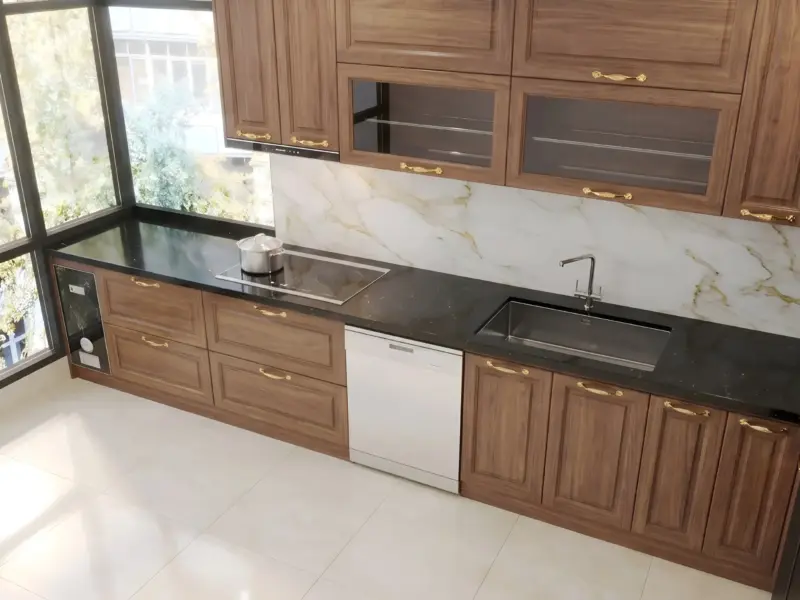 Góc nhìn cao toàn bộ mặt bàn của Gia Đình Chị Ngọc Ánh ở Mỹ Đình