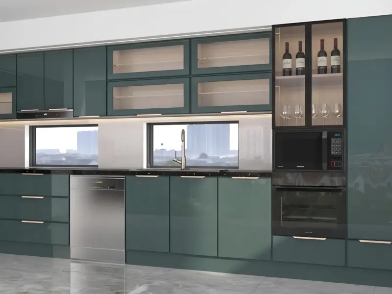 Góc nhìn chính khu vực bếp rửa của Gia Đình Anh Mạnh ở Phương Liệt, Hà Nội