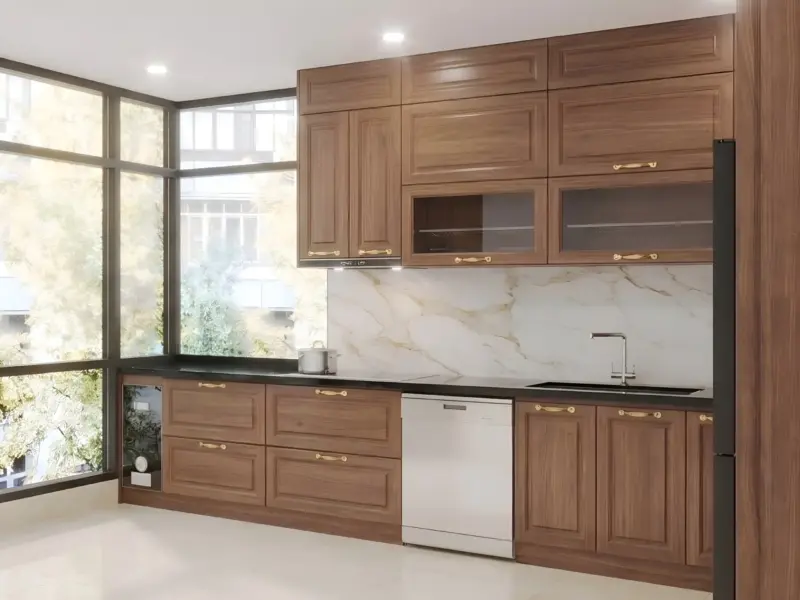 Góc nhìn nghiêng toàn bộ hệ tủ của Gia Đình Chị Ngọc Ánh ở Mỹ Đình