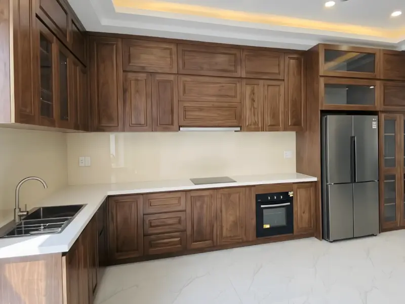 Góc nhìn toàn diện từ bên trái tại nhà Anh Tuấn ở Đông Anh, Hà Nội