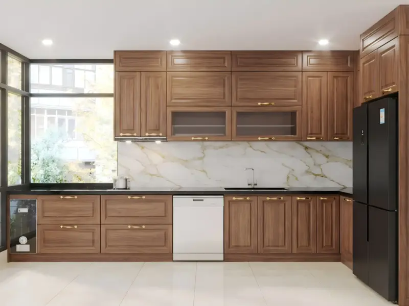Toàn cảnh hoàn thiện không gian bếp của Gia Đình Chị Ngọc Ánh ở Mỹ Đình