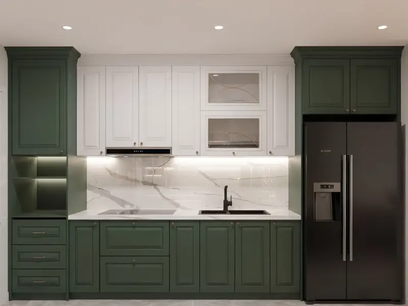 Tủ Bếp Inox Cánh Gỗ HDF Chống Ẩm Sơn Inchem: Cấu Tạo, Ưu Nhược Điểm Và Cách Chọn Phù Hợp