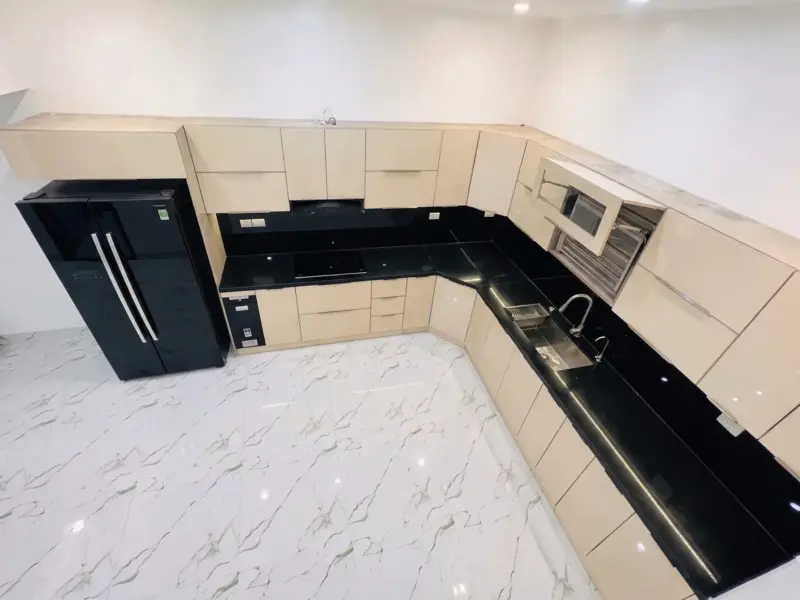 Toàn cảnh từ trên cao tại gia đình Cô Ngân ở Chương Mỹ, Hà Nội